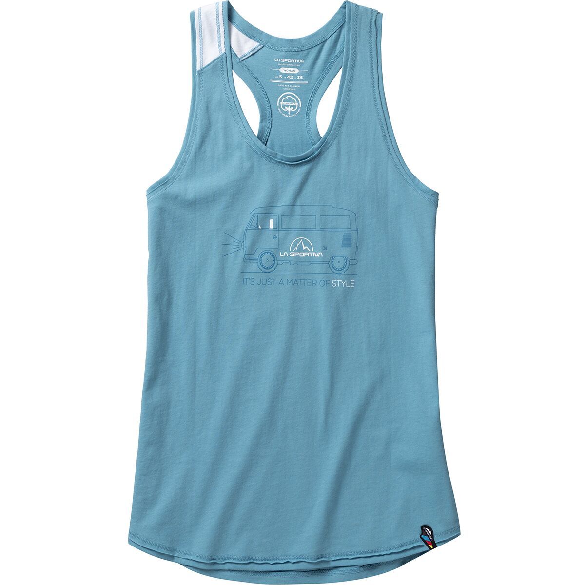La Sportiva Van Tank Top - Women's Pacific Blue, XL