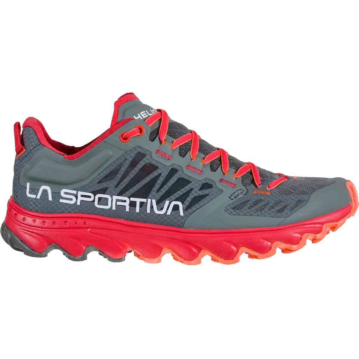 La Sportiva Helios III Trail Running Shoe - Women's Clay/Hibiscus, 42.5