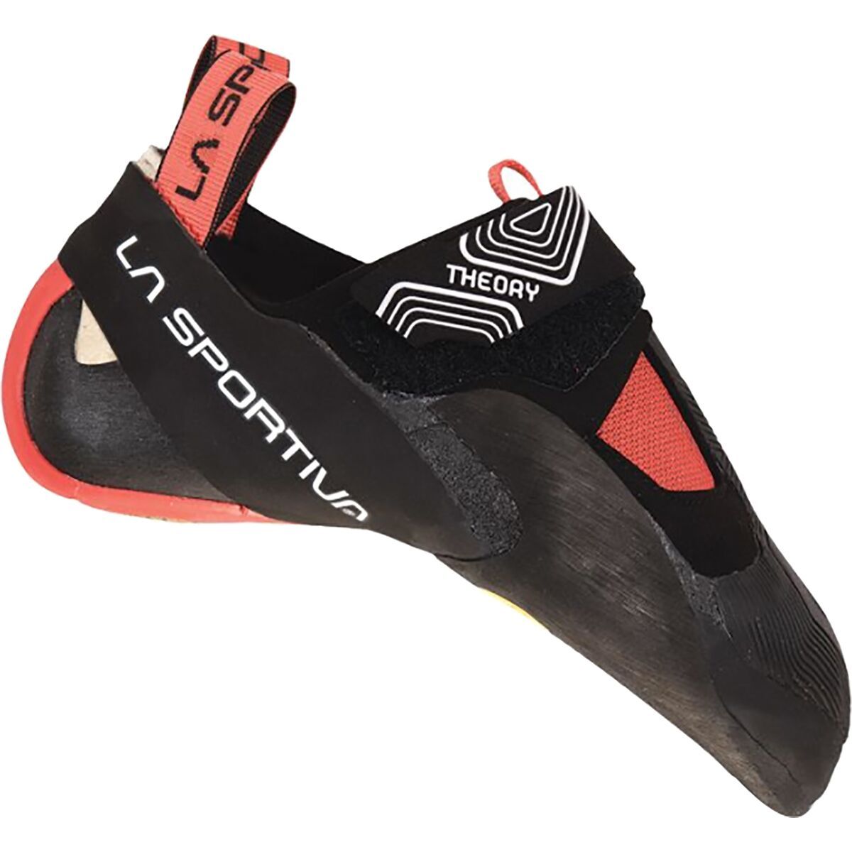 La Sportiva Theory Climbing Shoe - Women's Black/Hibiscus, 41.0