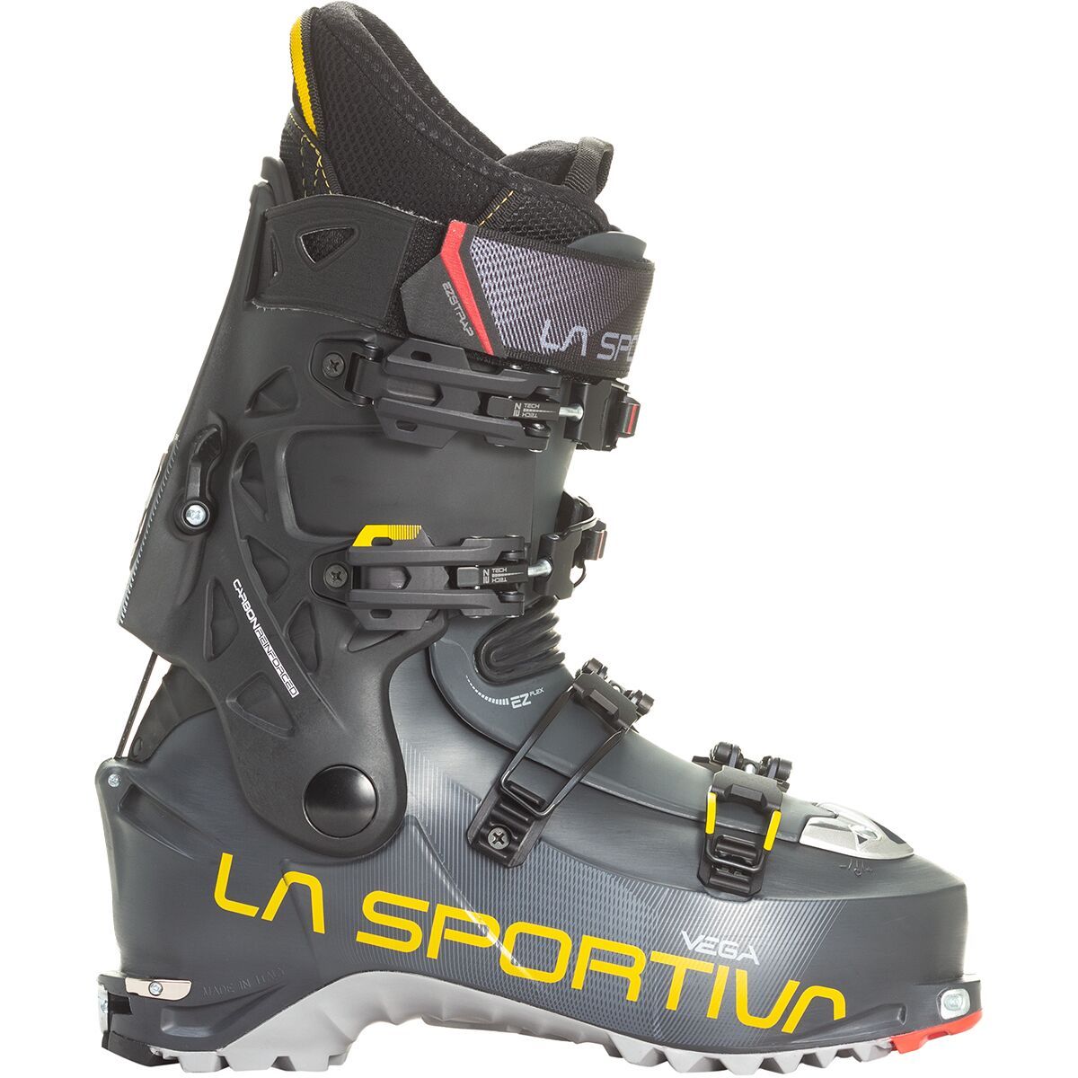 La Sportiva Vega Alpine Touring Boot - 2022 Carbon/Yellow, 24.0