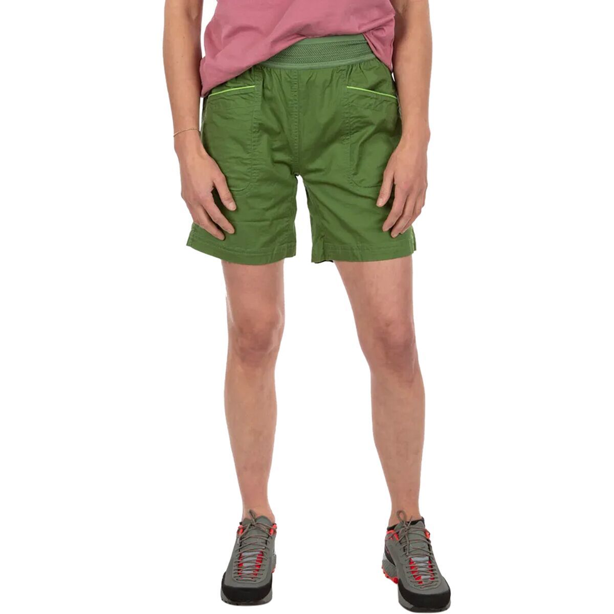 La Sportiva Onyx Short - Women's Kale/Lime Green, XL