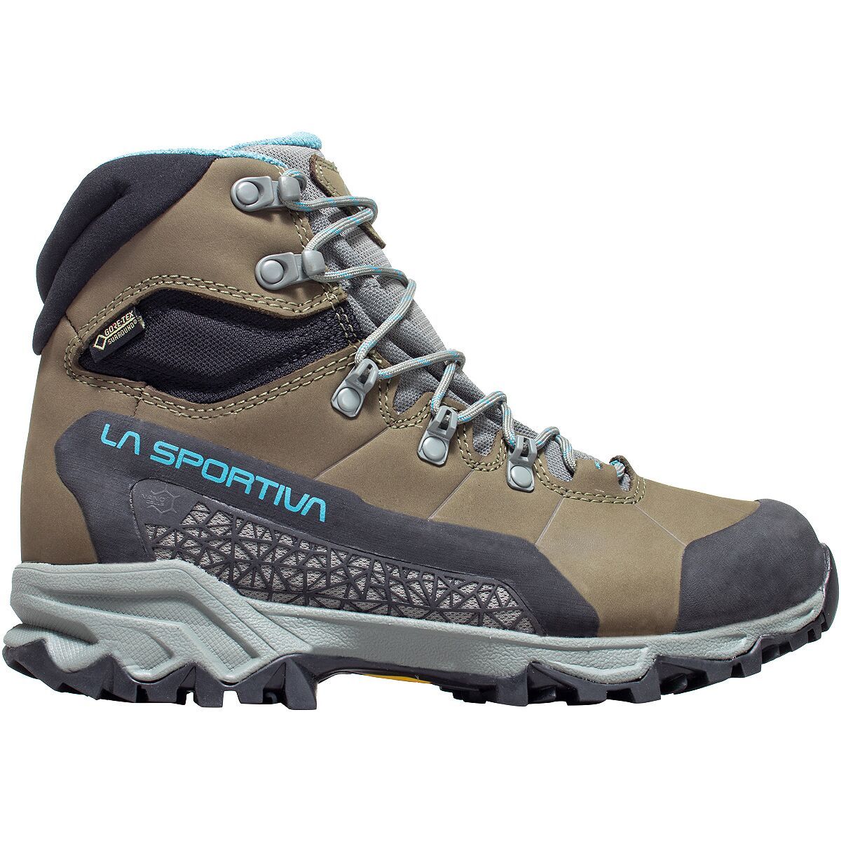 Image of La Sportiva Nucleo High II GTX Boot - Women's Oak/Topaz, 41.0