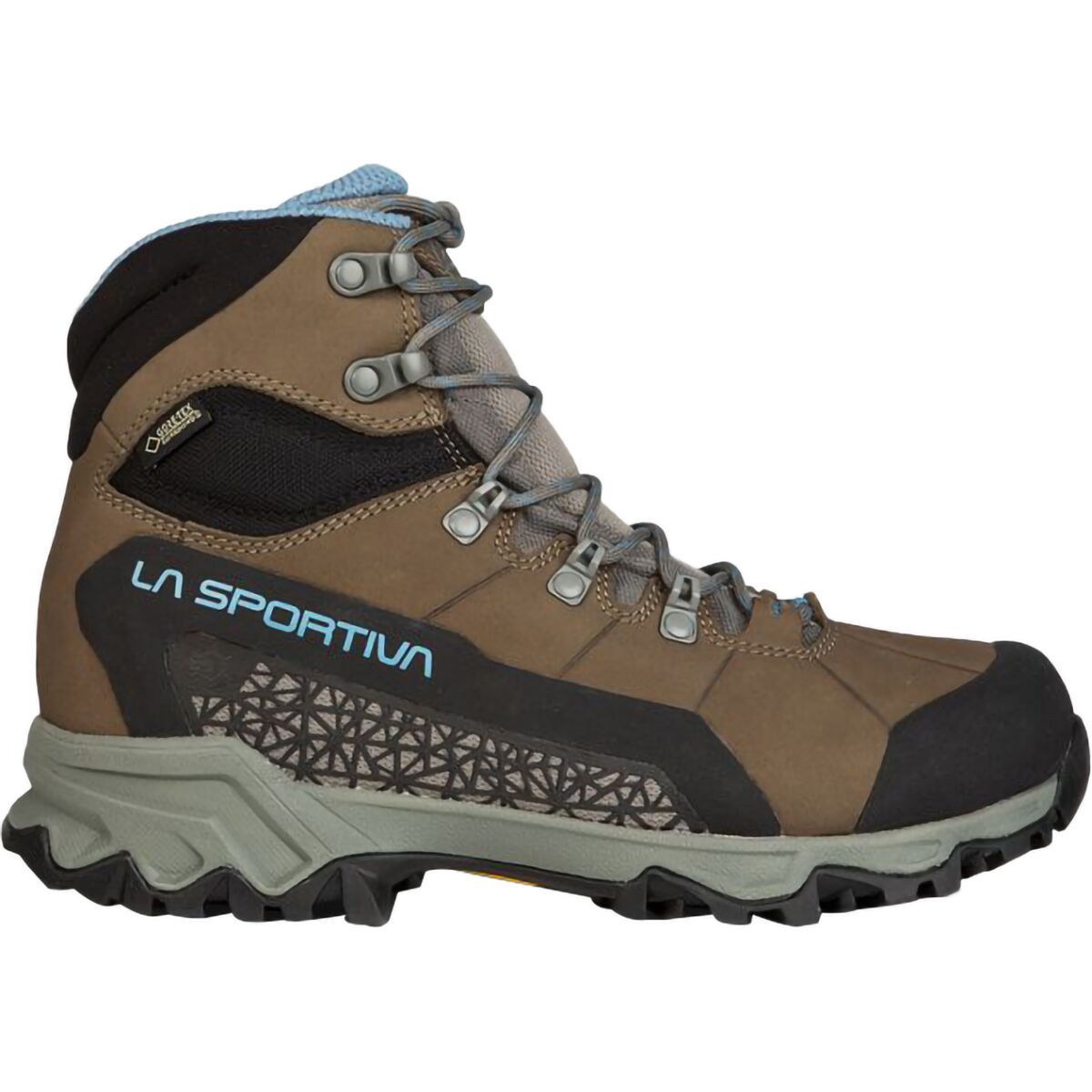 Image of La Sportiva Nucleo High II GTX Wide Boot - Women's Oak/Topaz, 39.5