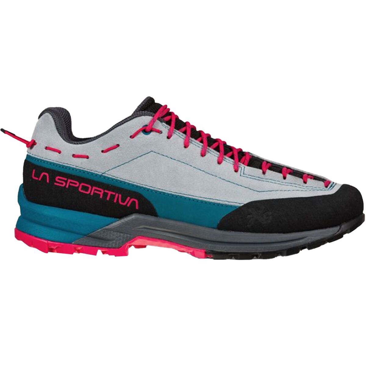 La Sportiva TX Guide Leather Approach Shoe - Women's Cloud/Love Potion, 42.0