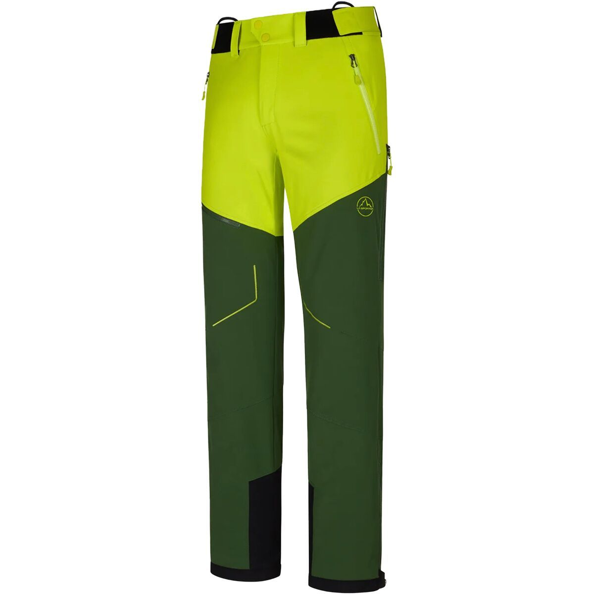La Sportiva Excelsior Pant - Men's Forest/Lime Punch, XL