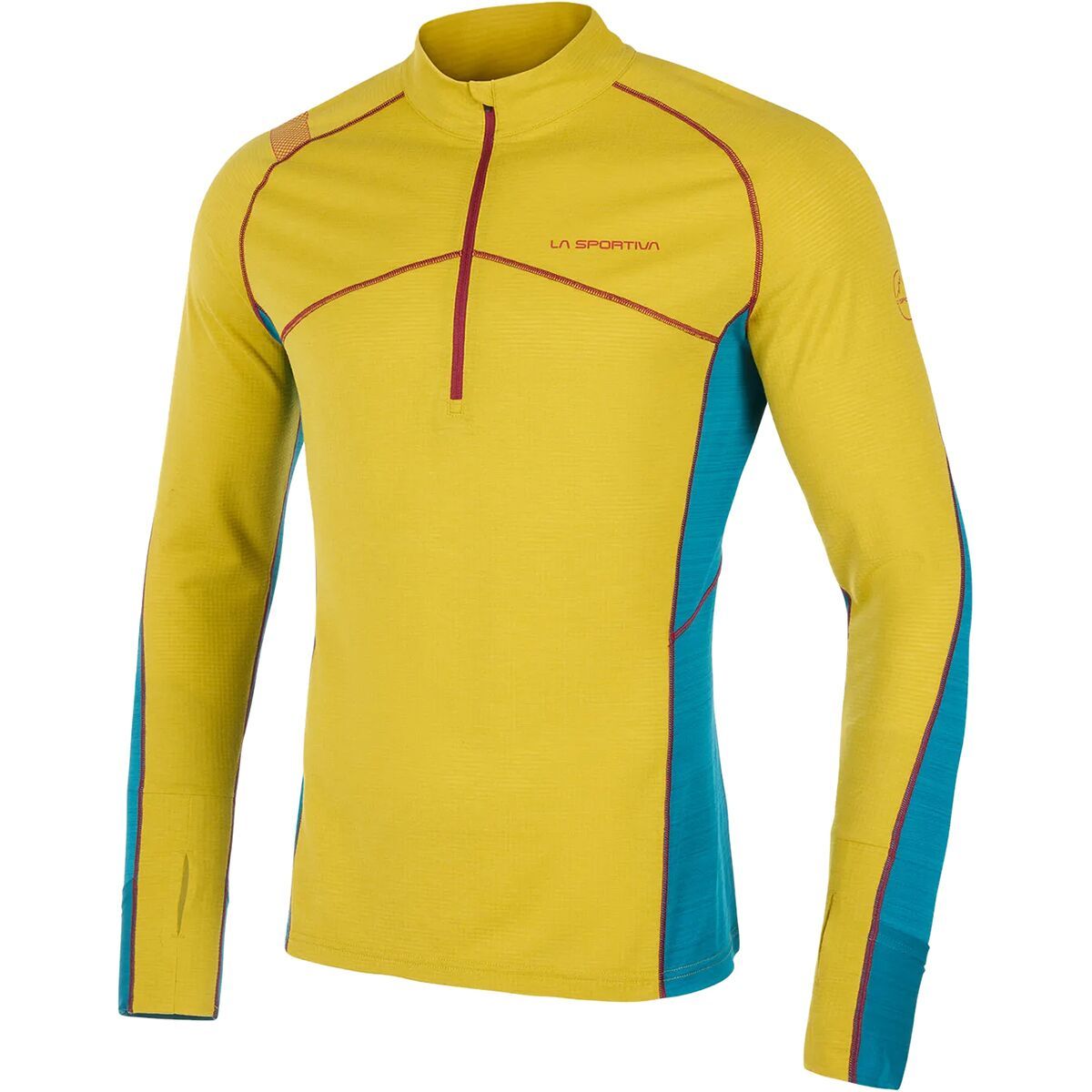 La Sportiva Swift Long-Sleeve Shirt - Men's Moss/Crystal, M