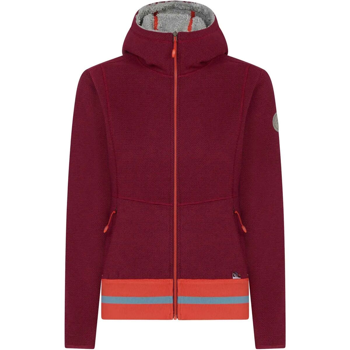 La Sportiva Ayona Hooded Jacket - Women's Red Plum, L