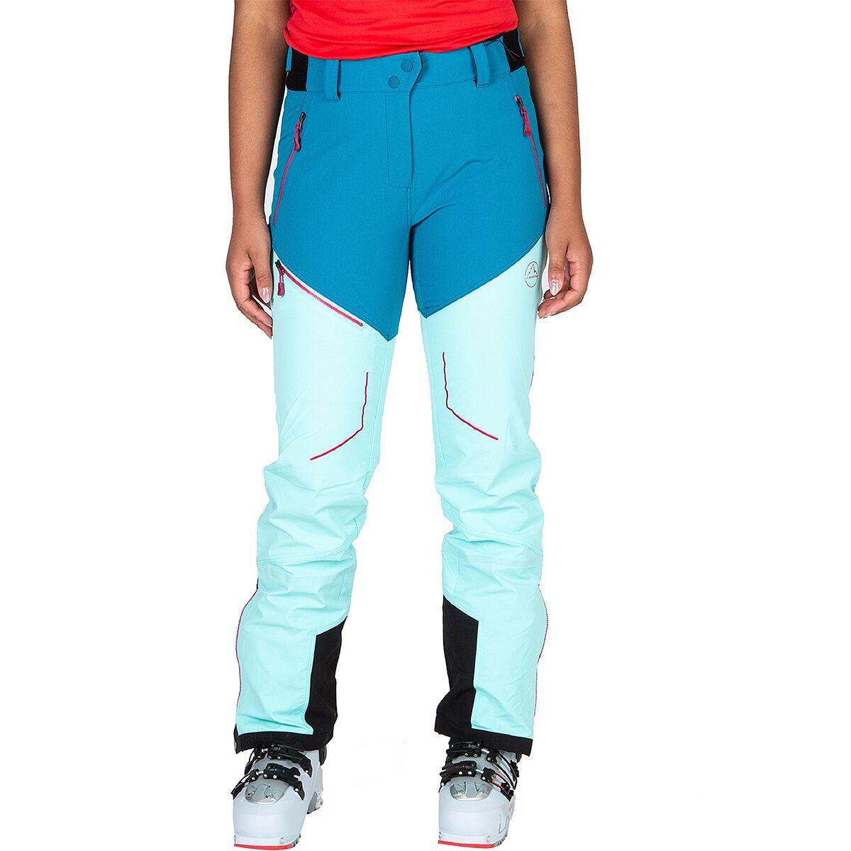 La Sportiva Excelsior Pant - Women's Crystal/Turquoise, M