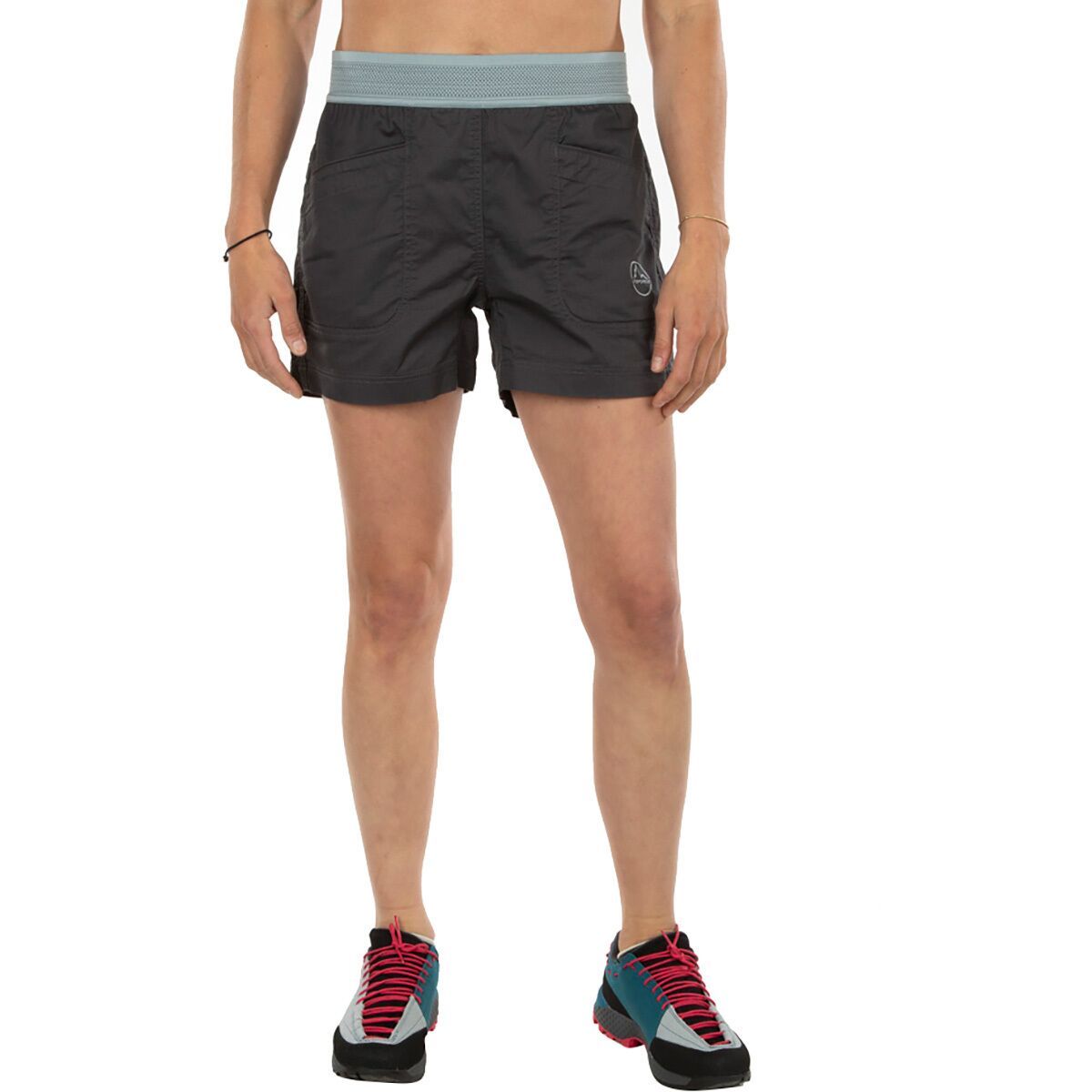 La Sportiva Joya Short - Women's Carbon/Cloud, S