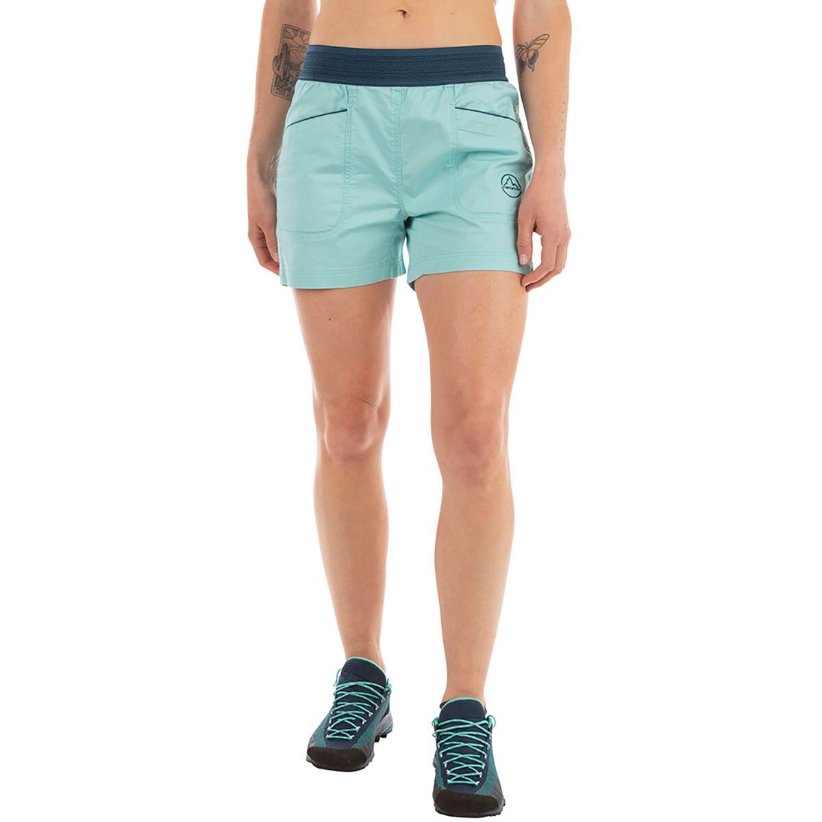 La Sportiva Joya Short - Women's Iceberg/Storm Blue, XXS
