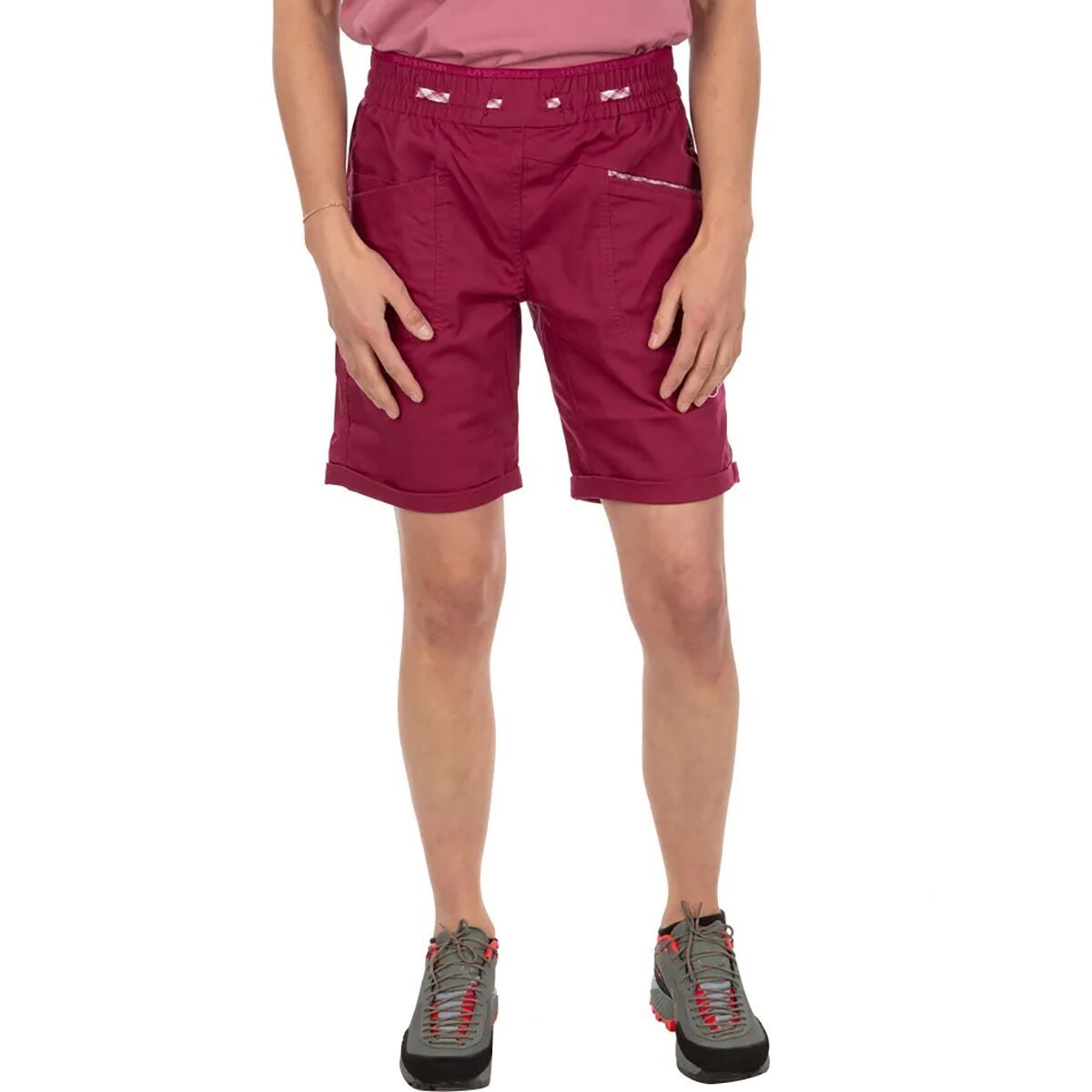 La Sportiva Stone Short - Women's Red Plum, M