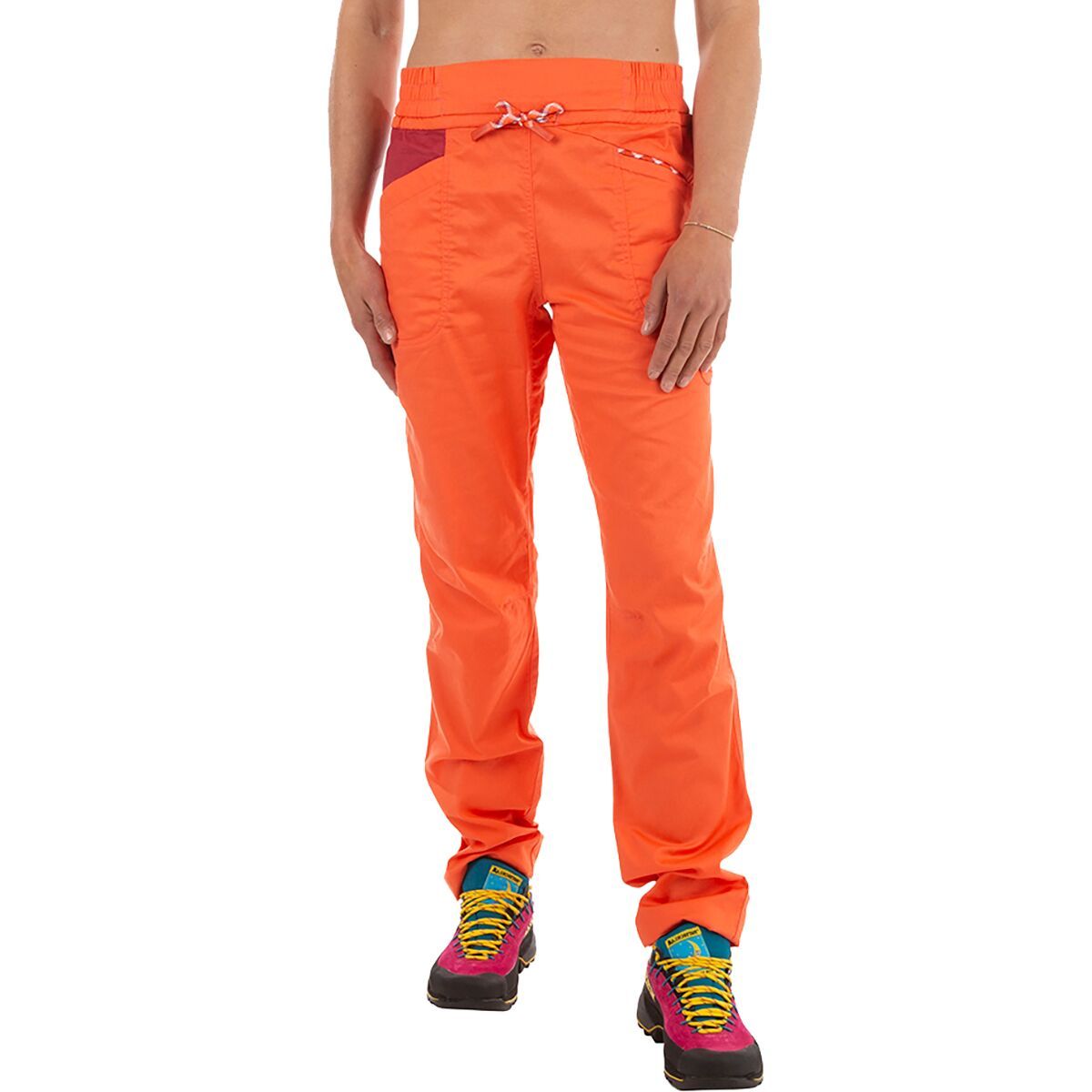 La Sportiva Temple Pant - Women's Flamingo/Velvet, XL