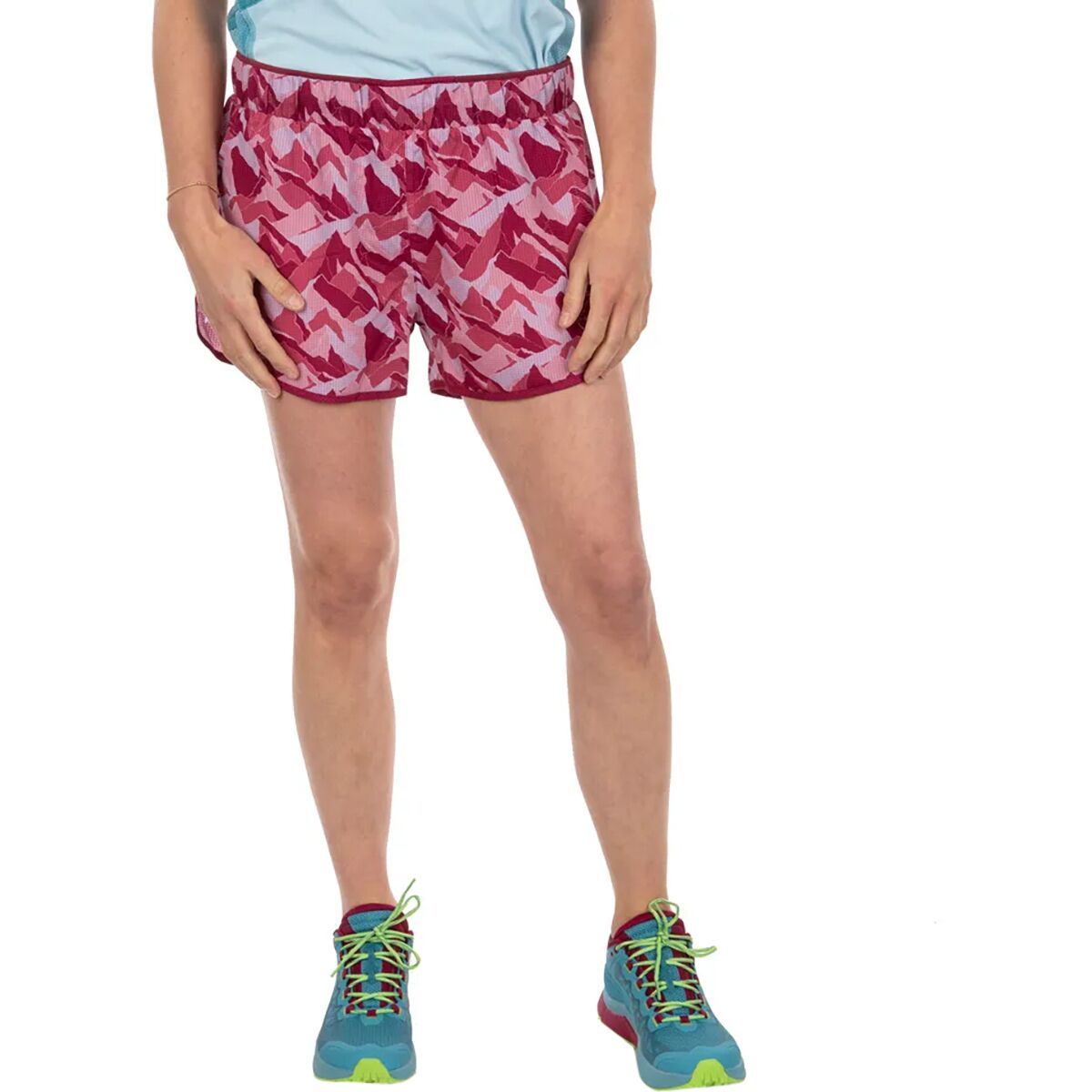 La Sportiva Timing Short - Women's Red Plum/Blush, XS