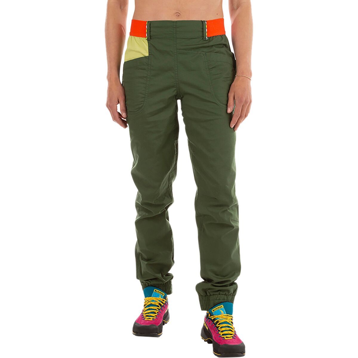 La Sportiva Tundra Pant - Women's Forest/Green Banana, XXS