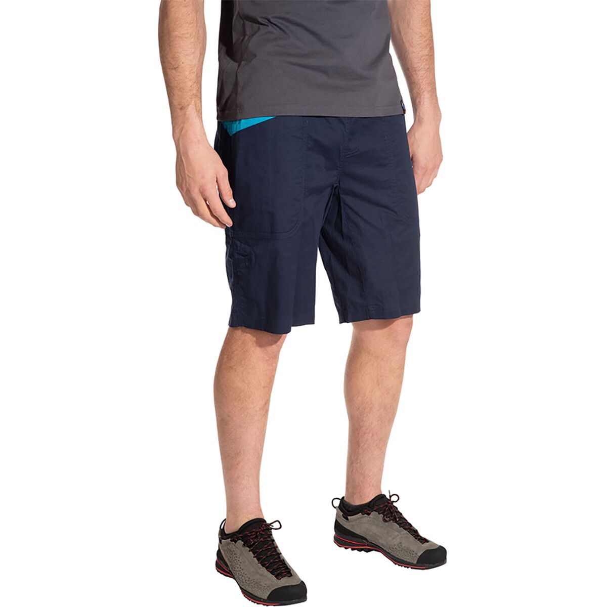 La Sportiva Bleauser Short - Men's Deep Sea/Tropic Blue, L