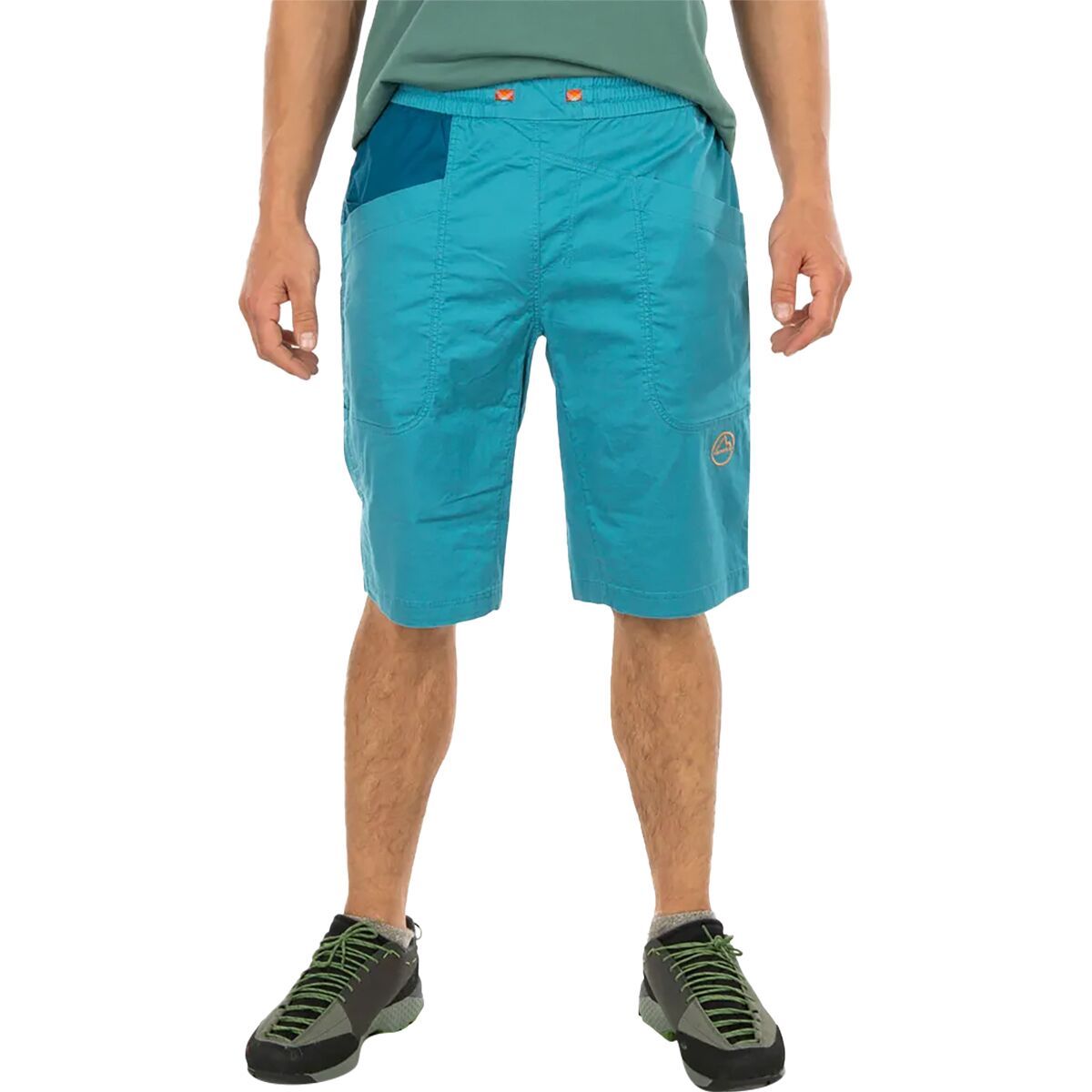 La Sportiva Bleauser Short - Men's Topaz/Space Blue, S