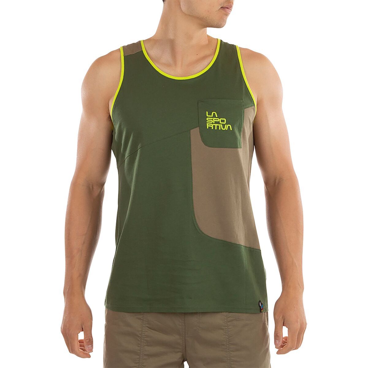 La Sportiva Dude Tank Top - Men's Forest/Turtle, S