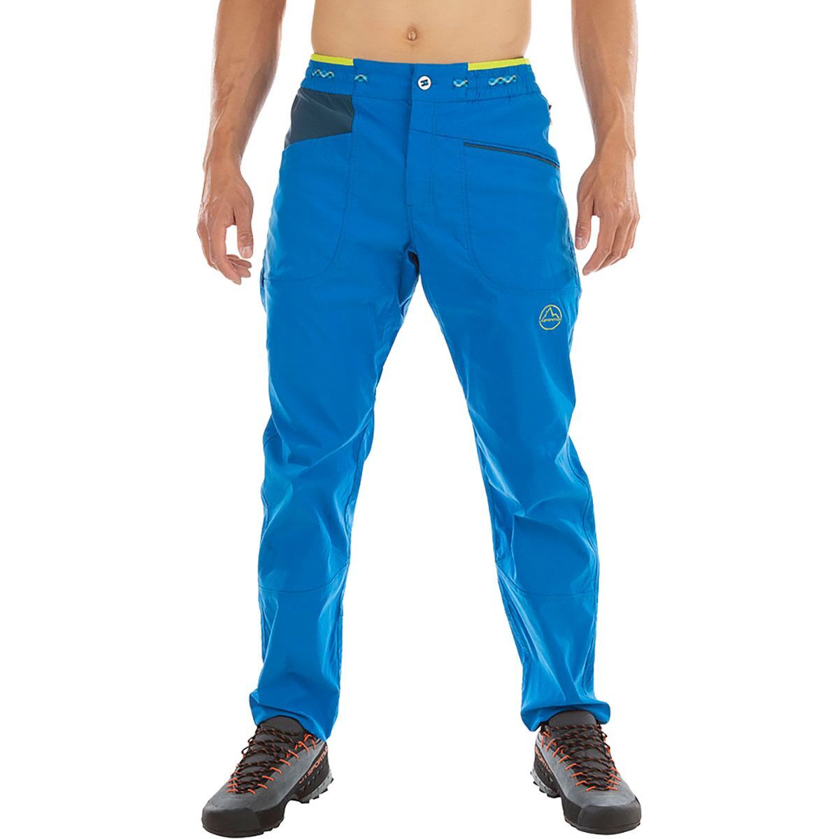 La Sportiva Talus Pant - Men's Electric Blue/Storm Blue, XXS