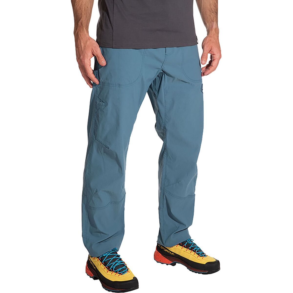 La Sportiva Talus Pant - Men's Hurricane/Deep Sea, XL
