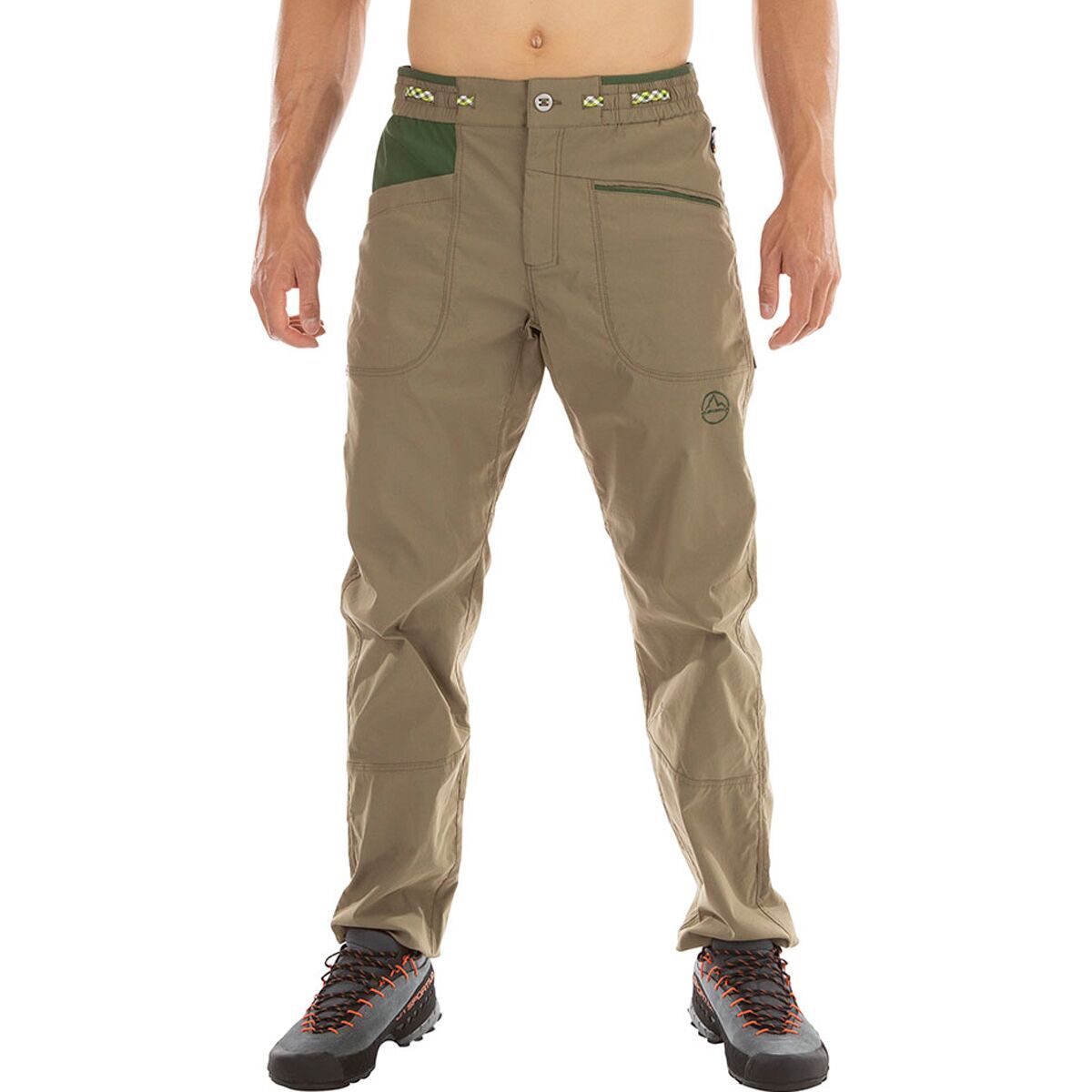 La Sportiva Talus Pant - Men's Turtle/Forest, XXS