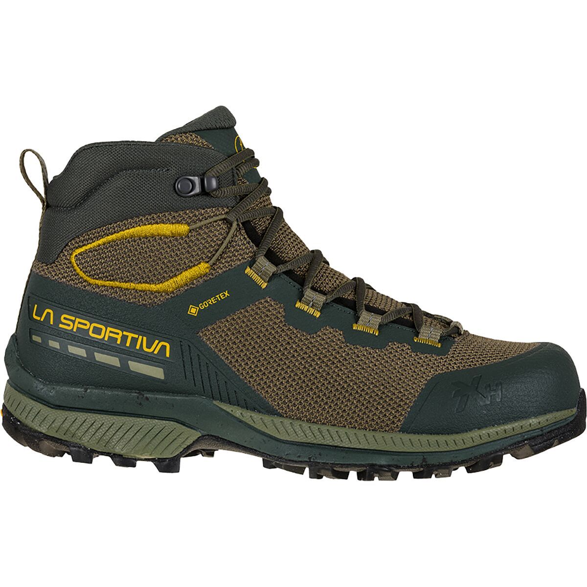 Image of La Sportiva TX Hike Mid GTX Hiking Boot - Men's Charcoal/Moss, 39.0