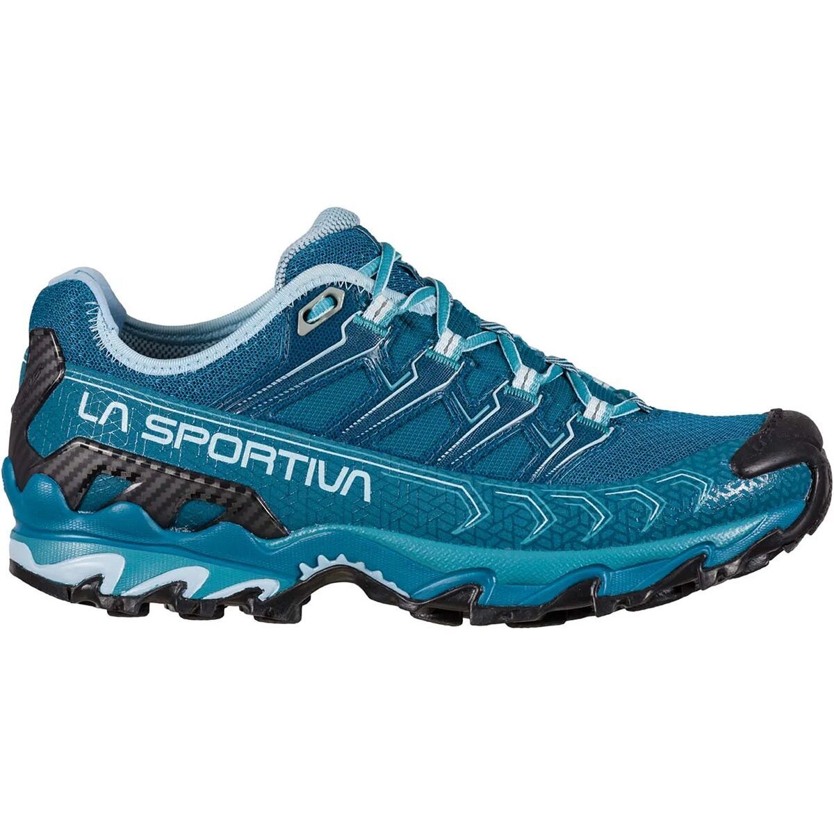 La Sportiva Ultra Raptor II Wide Trail Running Shoe - Women's Ink/Topaz, 40.0