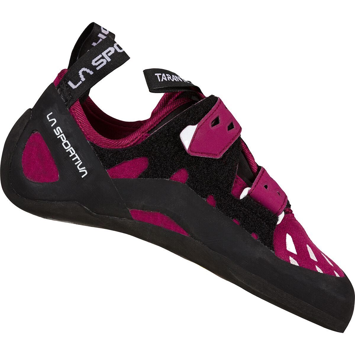 Image of La Sportiva Tarantula Climbing Shoe - Women's Red Plum, 35.0