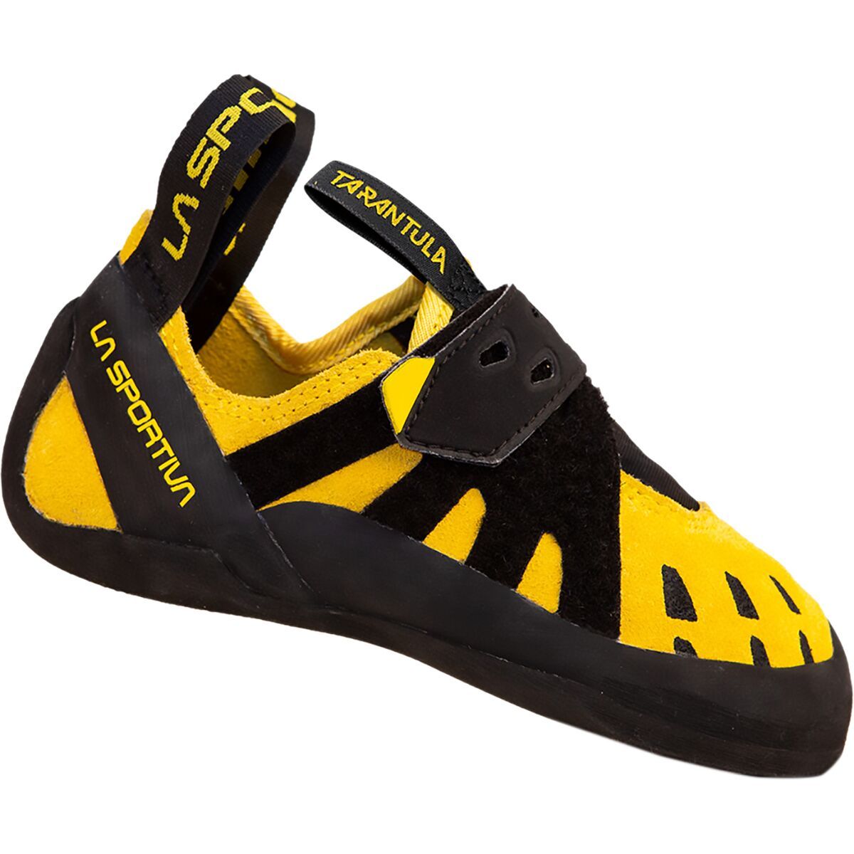 Image of La Sportiva Tarantula Jr Climbing Shoe - Kids' Yellow/Black, 32.0