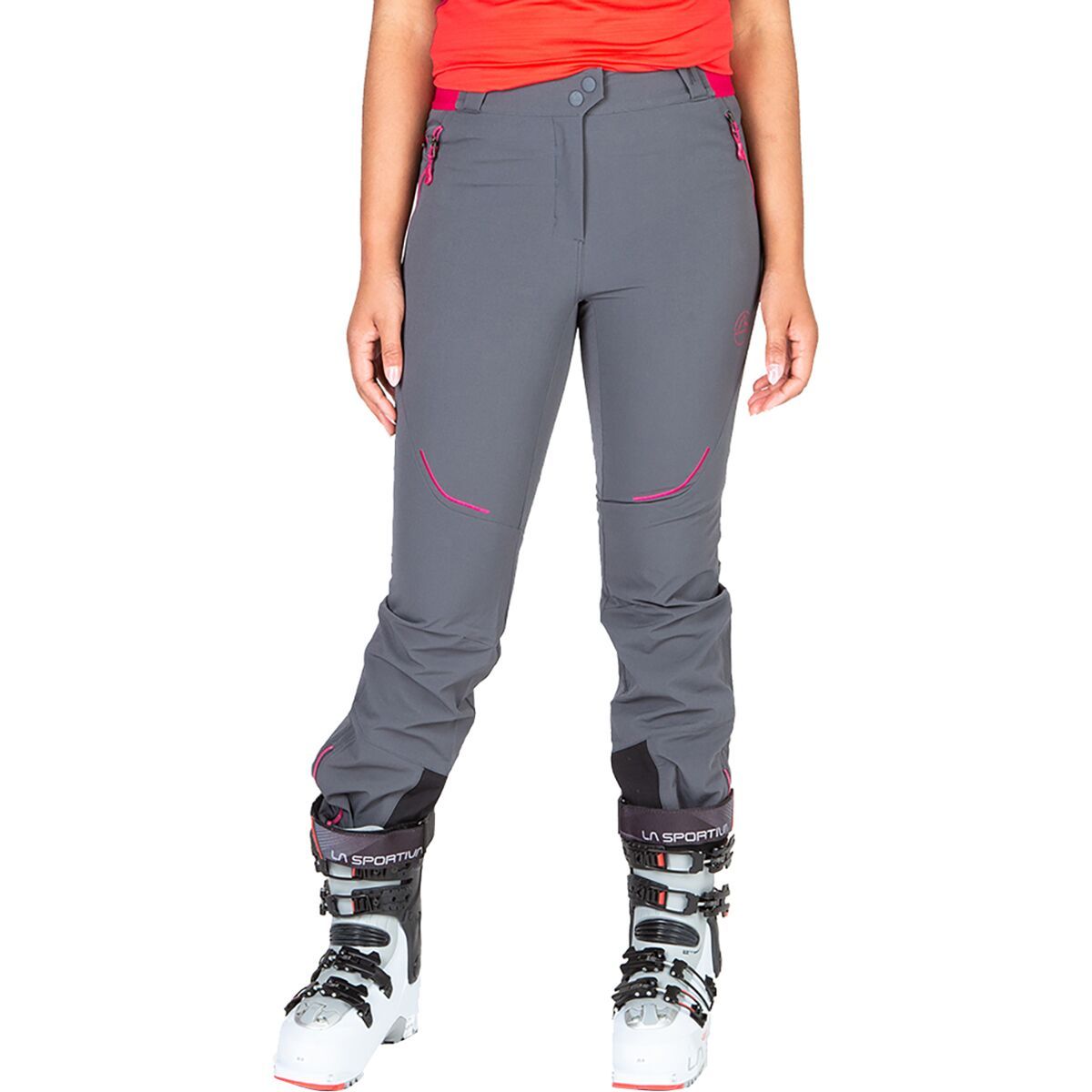 La Sportiva Orizion Pant - Women's Carbon/Cerise, L