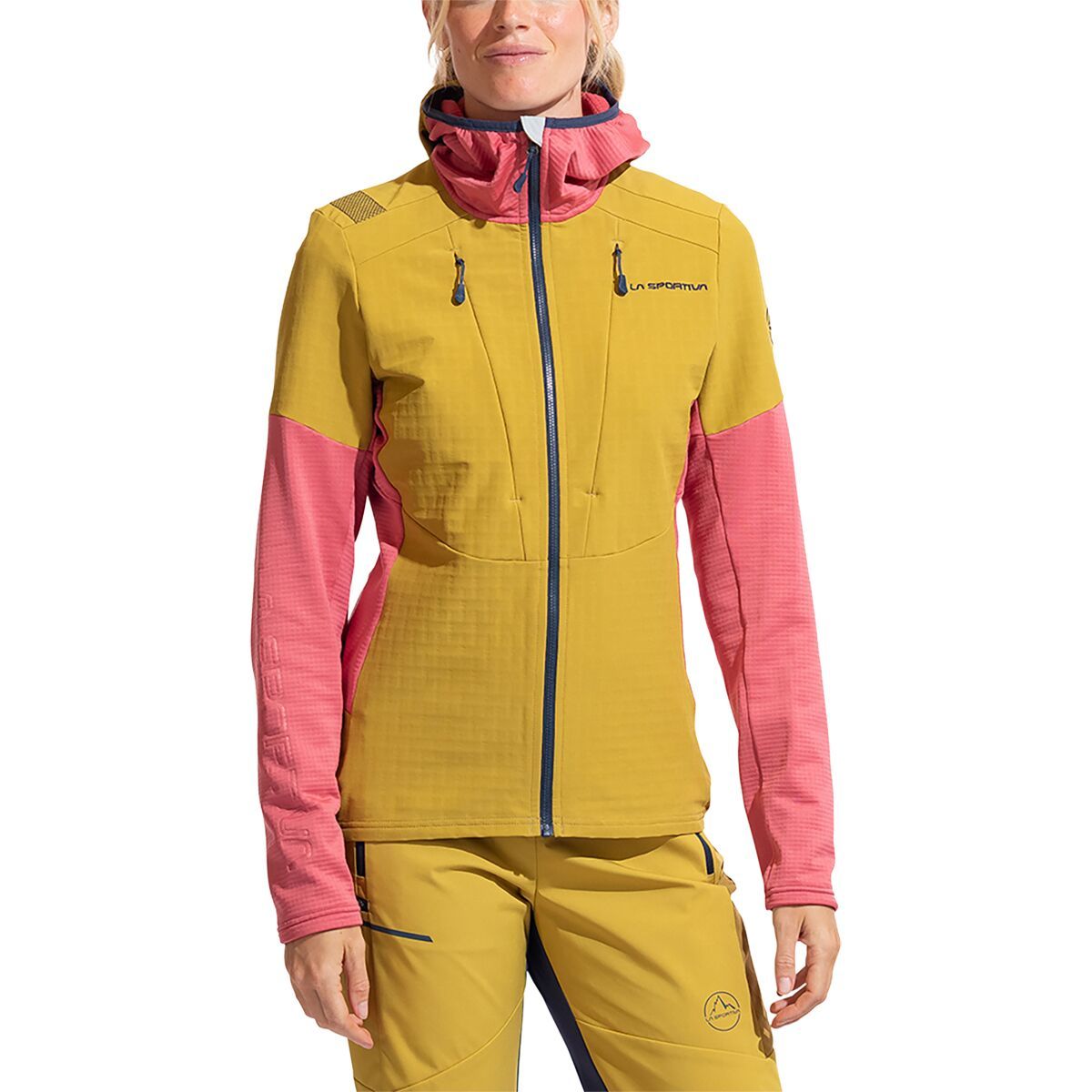 Image of La Sportiva Session Tech Hoodie - Women's Savana/Rosebay, XL