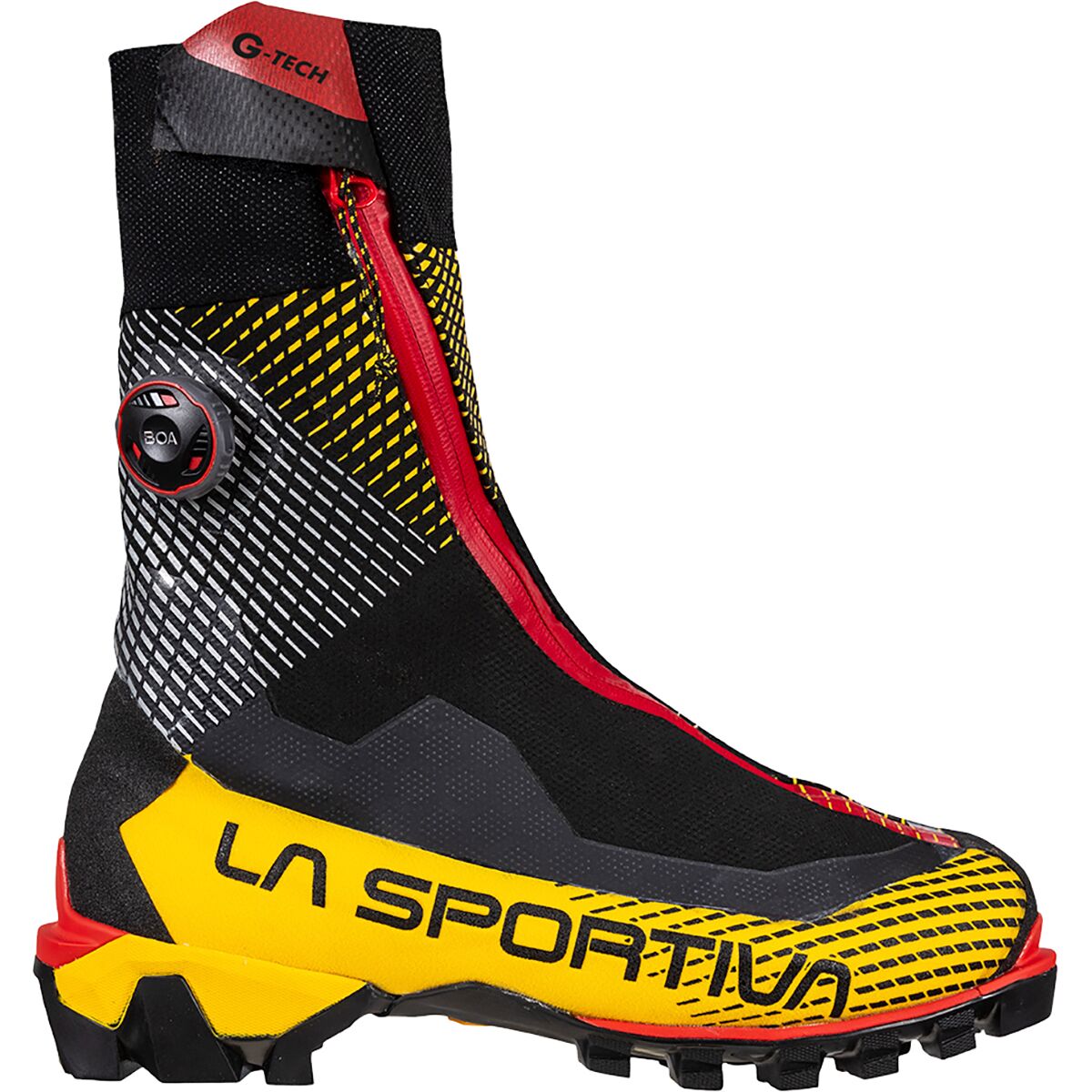 Image of La Sportiva G-Tech Mountaineering Boot - Men's Black/Yellow, 43.0