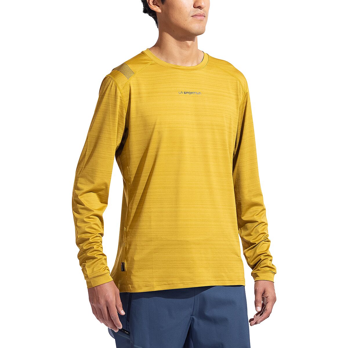 Image of La Sportiva Tour Long-Sleeve Top - Men's Savana/Night Sky, M