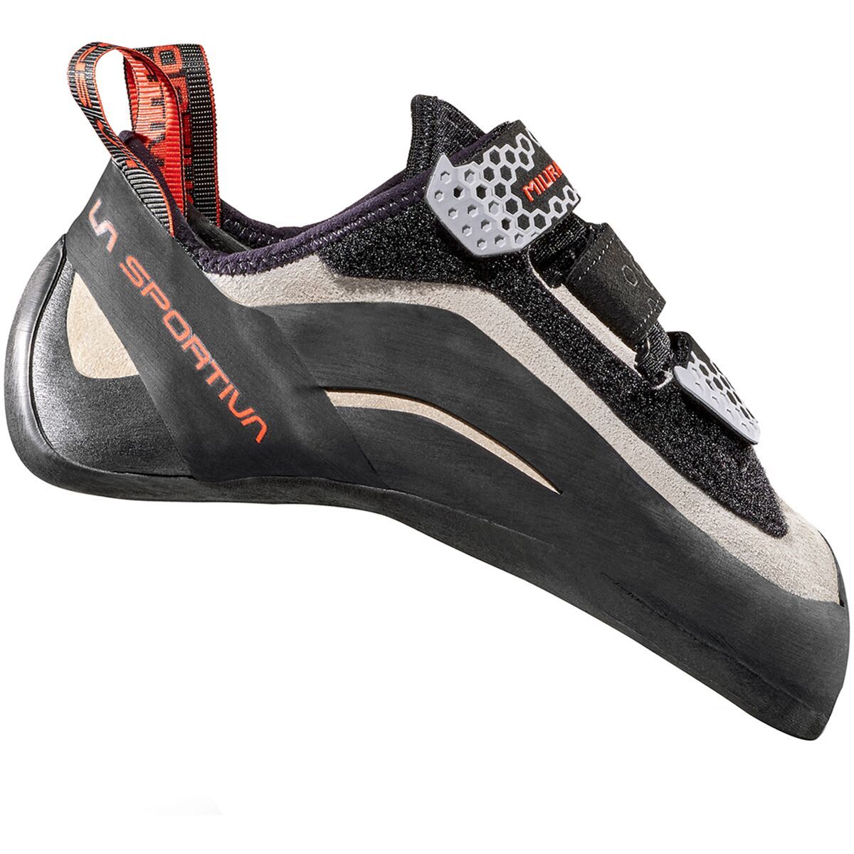 Image of La Sportiva Miura VS Climbing Shoe - Women's White/Cherry Tomato, 33.0