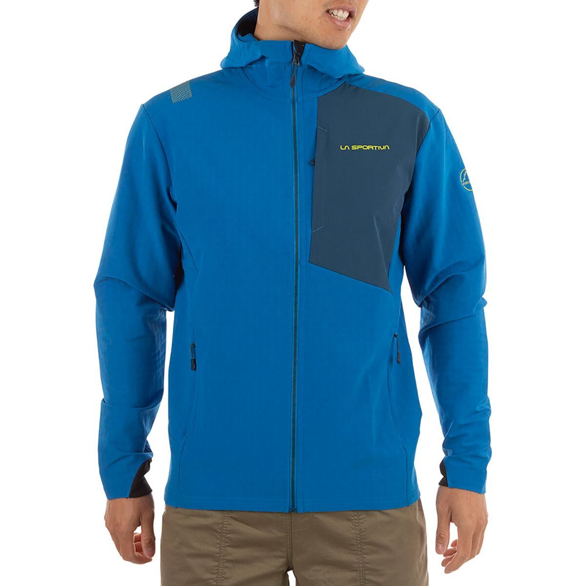 La Sportiva Descender Storm Jacket - Men's Electric Blue/Storm Blue, XS