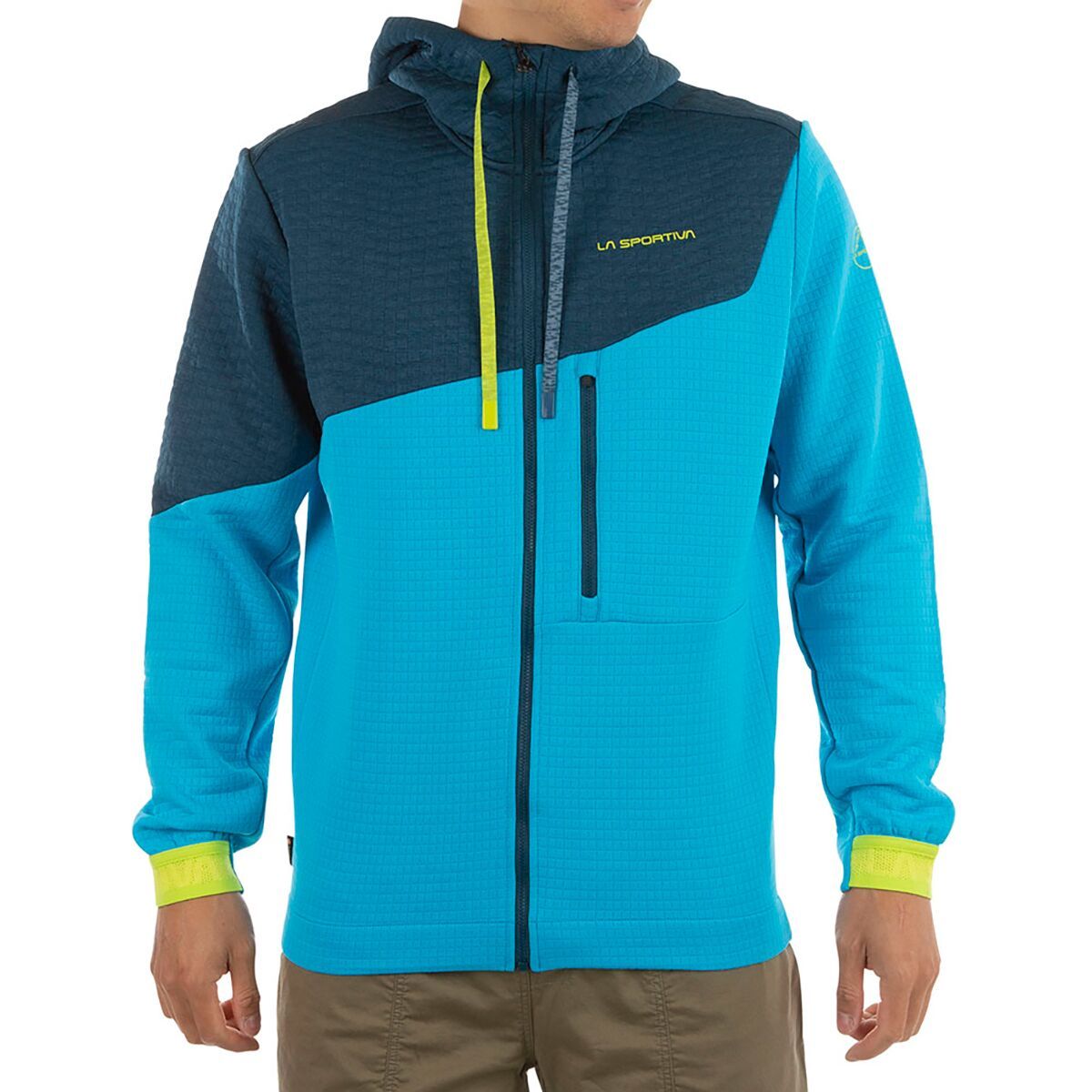 La Sportiva Method Hoodie - Men's Maui/Storm Blue, XL