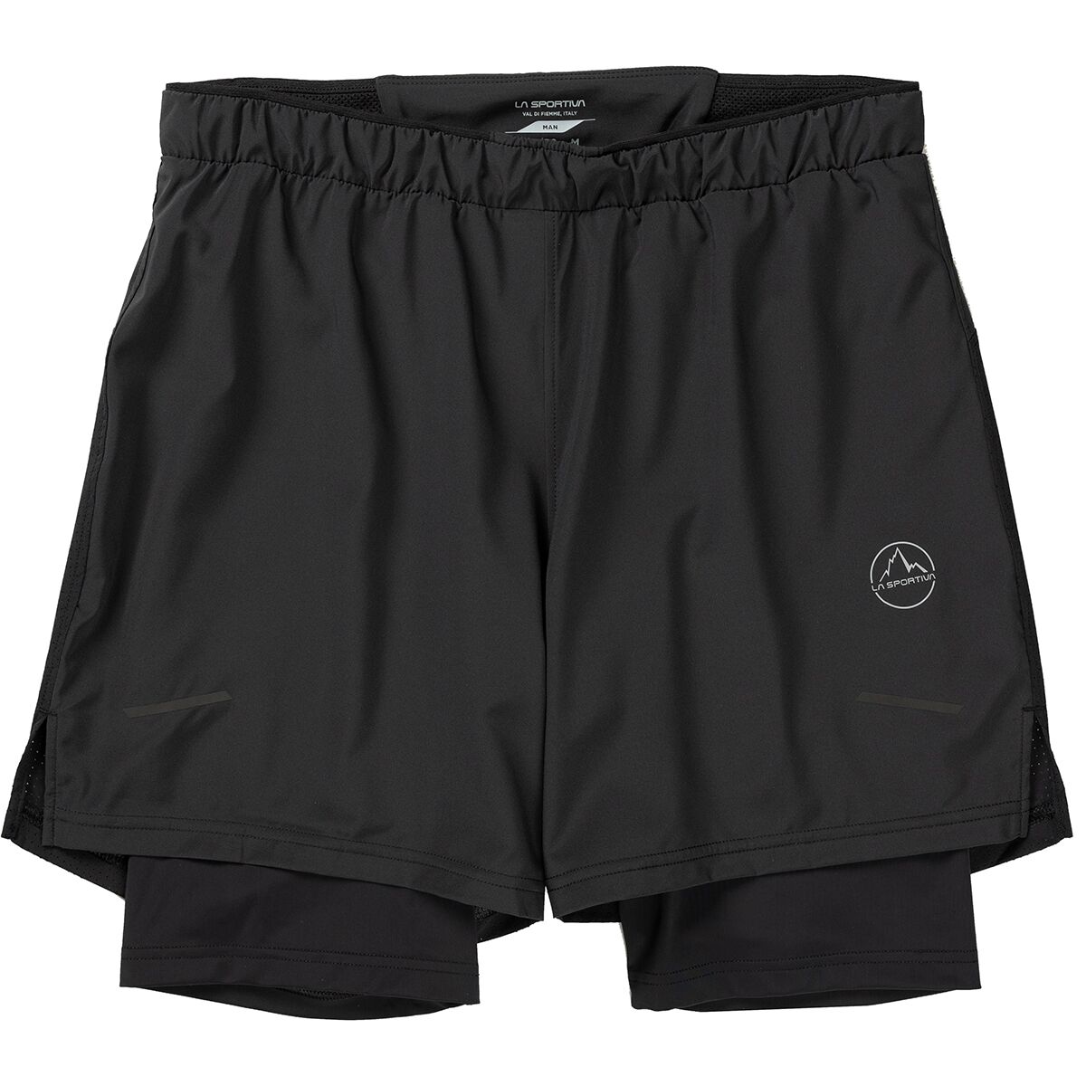 Image of La Sportiva Trail Bite Short - Men's Black/Cloud, XL