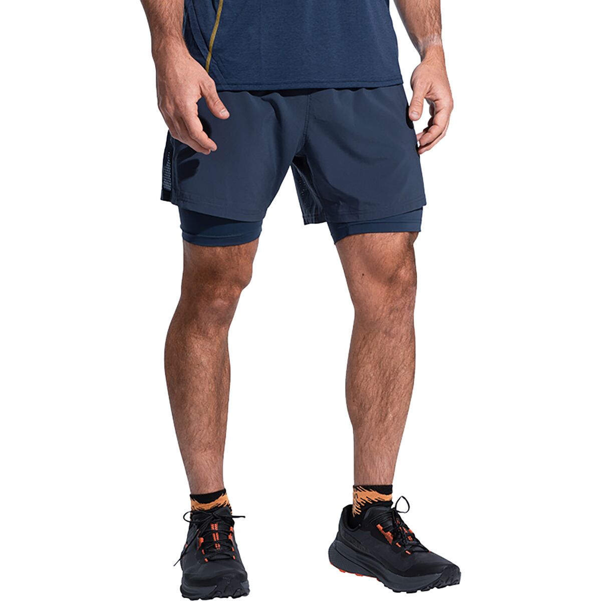 Image of La Sportiva Trail Bite Short - Men's Night Sky/Chalk, L
