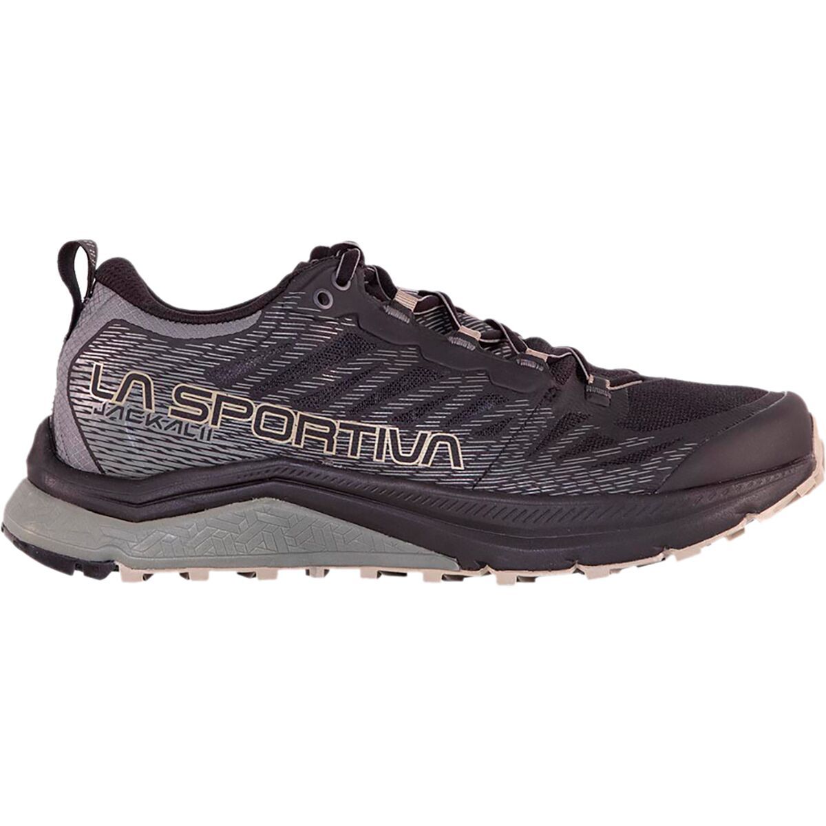La Sportiva Jackal II Trail Running Shoe - Men's Black/Clay, 43.5