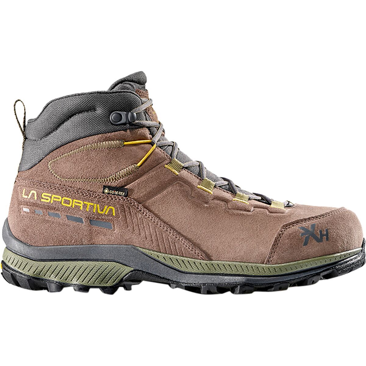La Sportiva TX Hike Mid Leather GTX Hiking Boot - Men's Taupe/Moss, 47.5