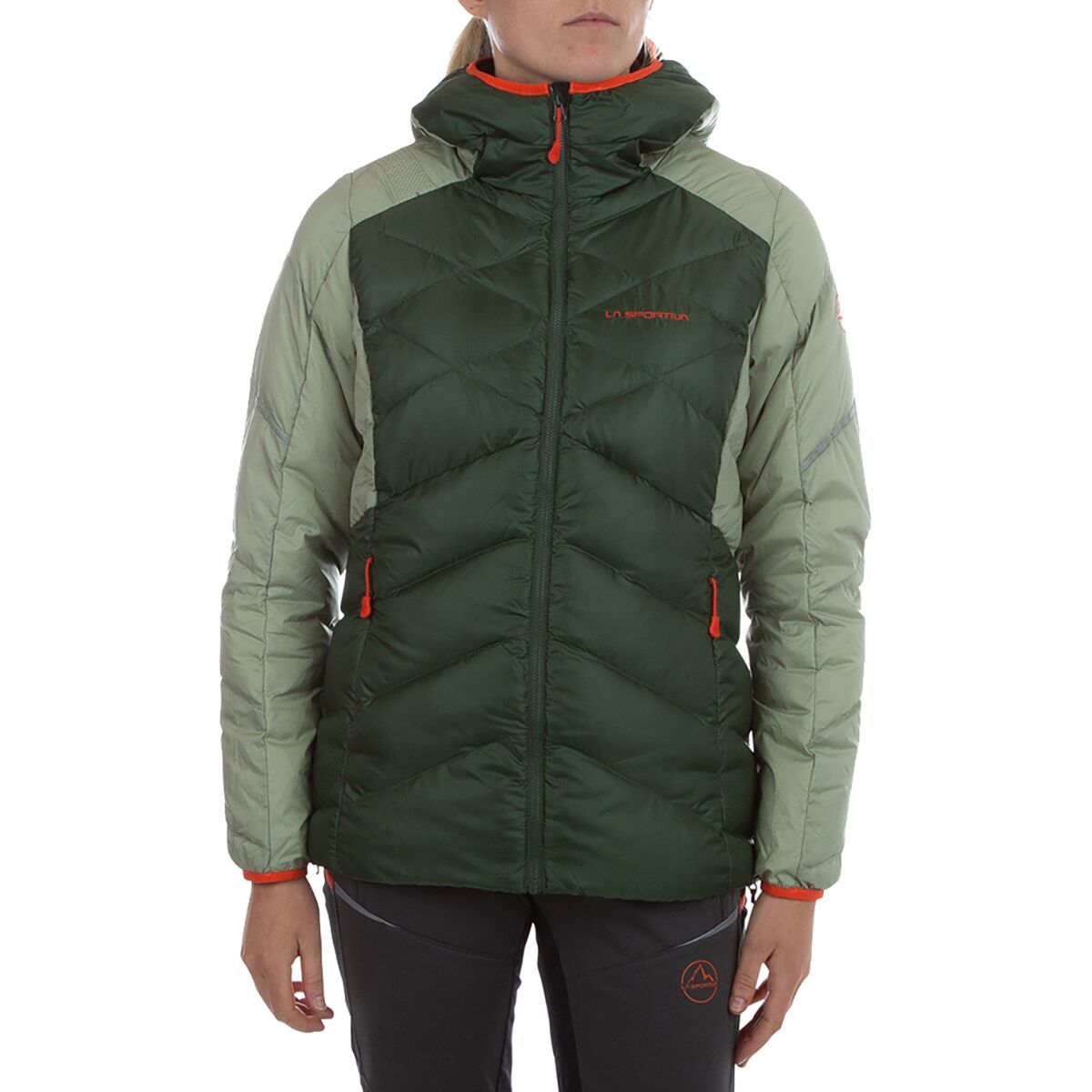 Image of La Sportiva Bivouac Down Jacket - Women's Forest/Tea, S