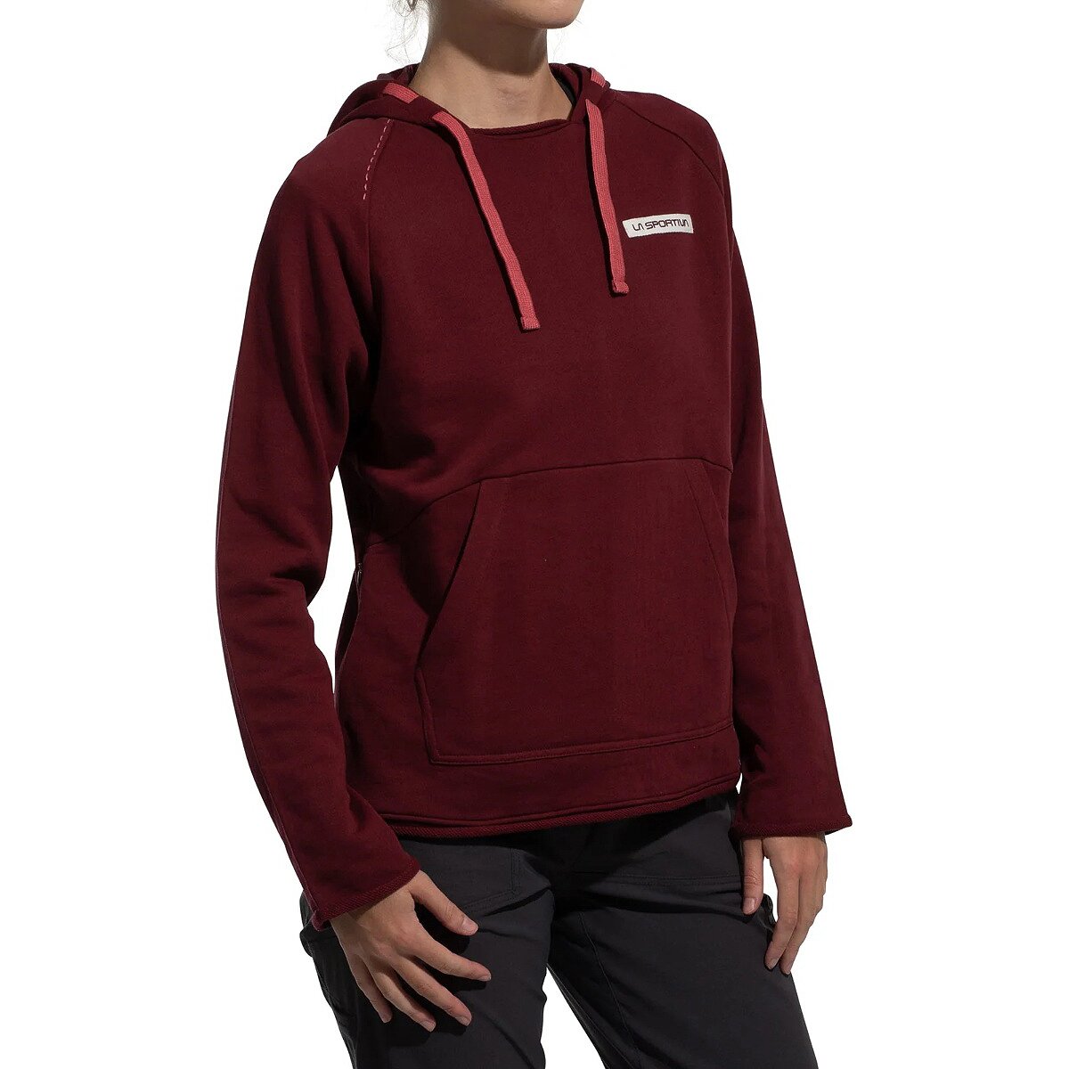 Image of La Sportiva Telendos Hoodie - Women's Redwood, S