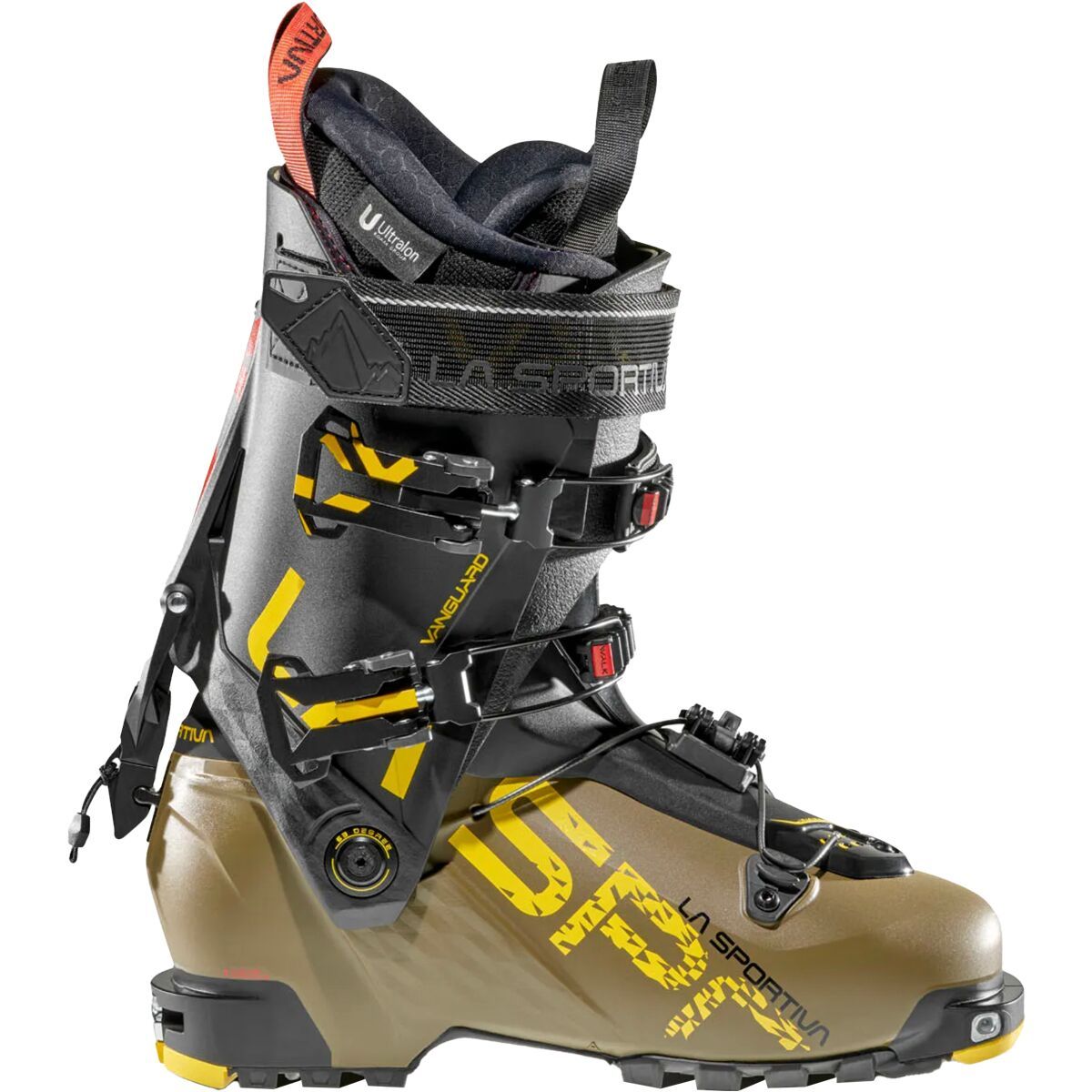 La Sportiva Vanguard Alpine Touring Boot - 2024 - Men's Turtle/Yellow, 27.0