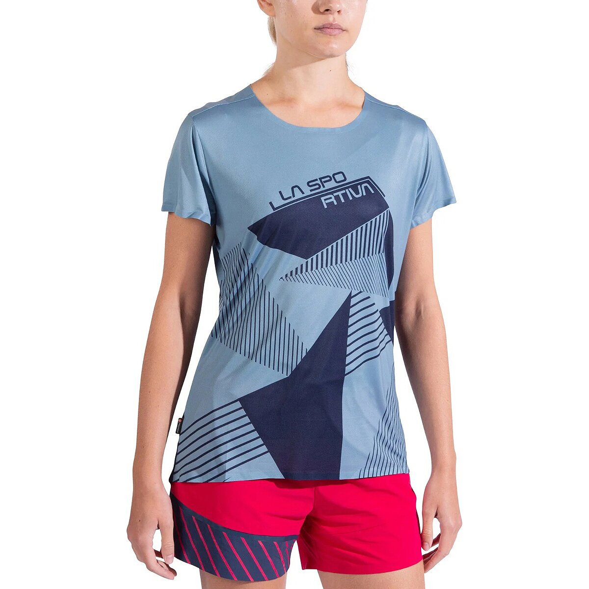 Image of La Sportiva Comp T-Shirt - Women's Limestone/Night Sky, XS