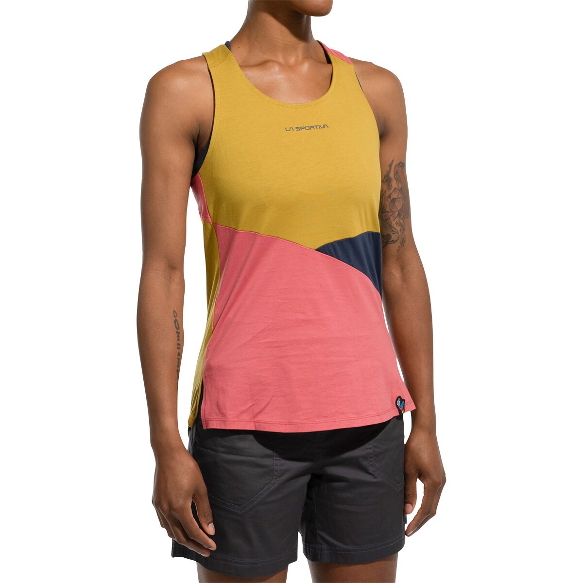 Image of La Sportiva Twist Tank Top - Women's Rosebay/Savana, XS