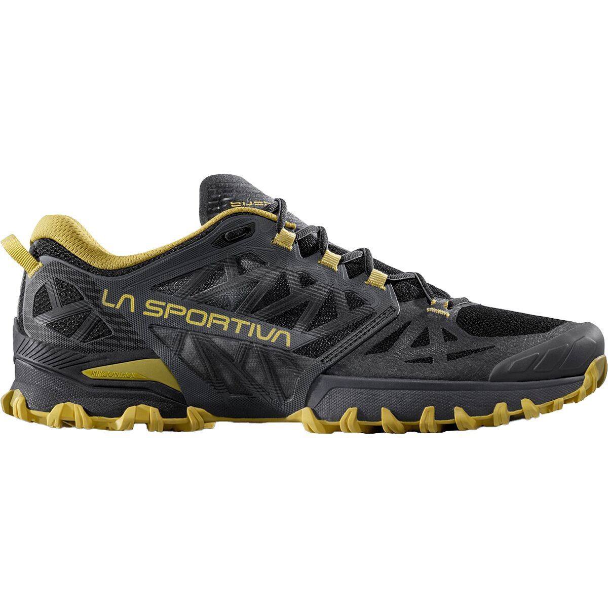 Image of La Sportiva Bushido III Trail Running Shoe - Men's Carbon/Bamboo, 42.5