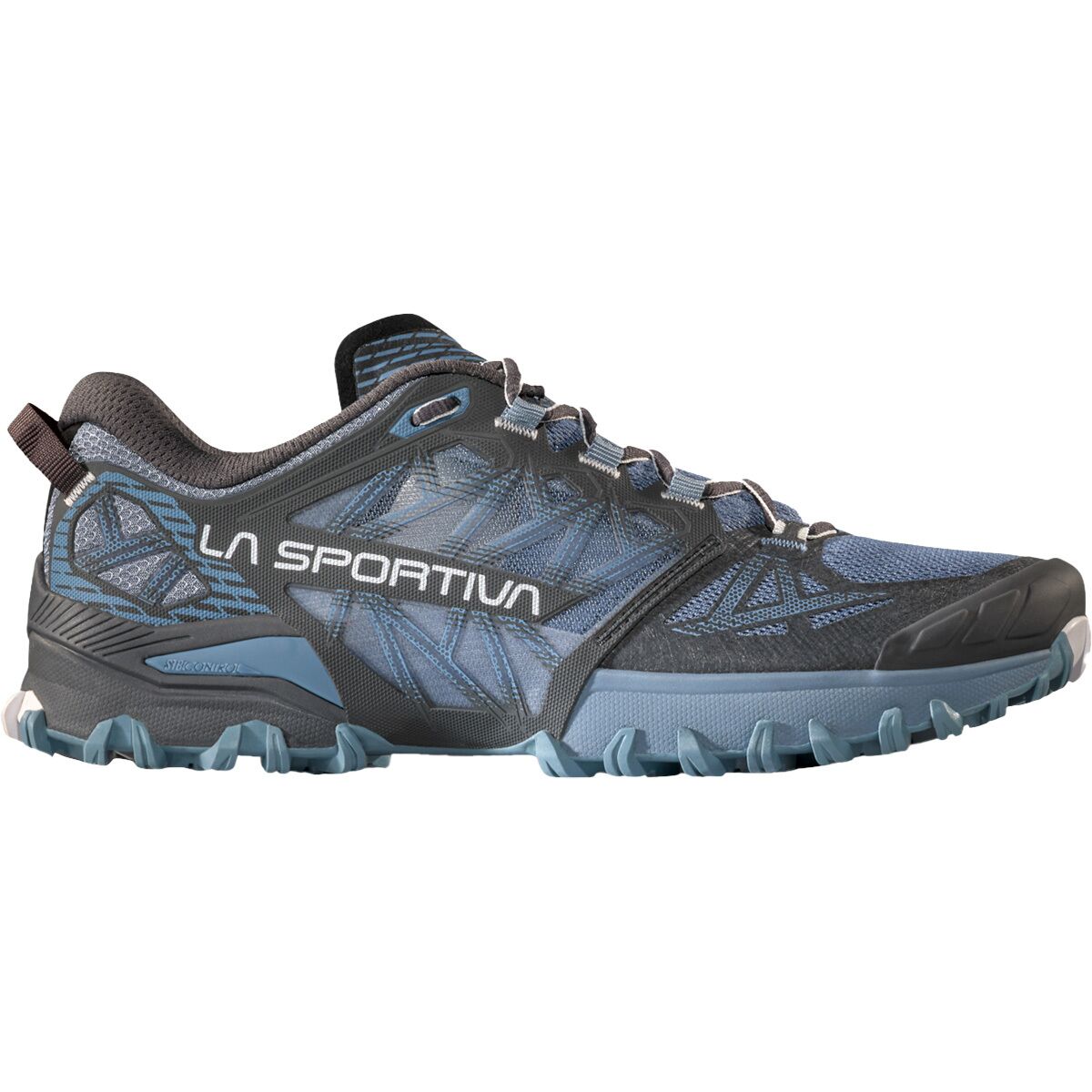 Image of La Sportiva Bushido III Trail Running Shoe - Women's Carbon/Limestone, 40.5