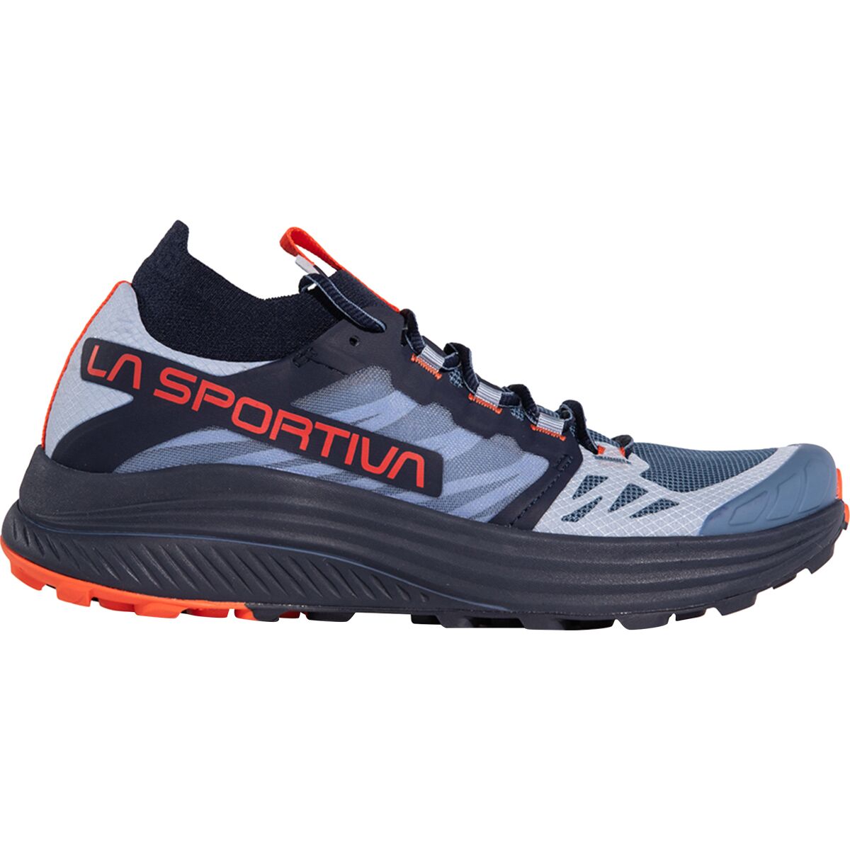Image of La Sportiva Levante Trail Running Shoe - Women's Moonlight/Cherry Tomato, 39.0