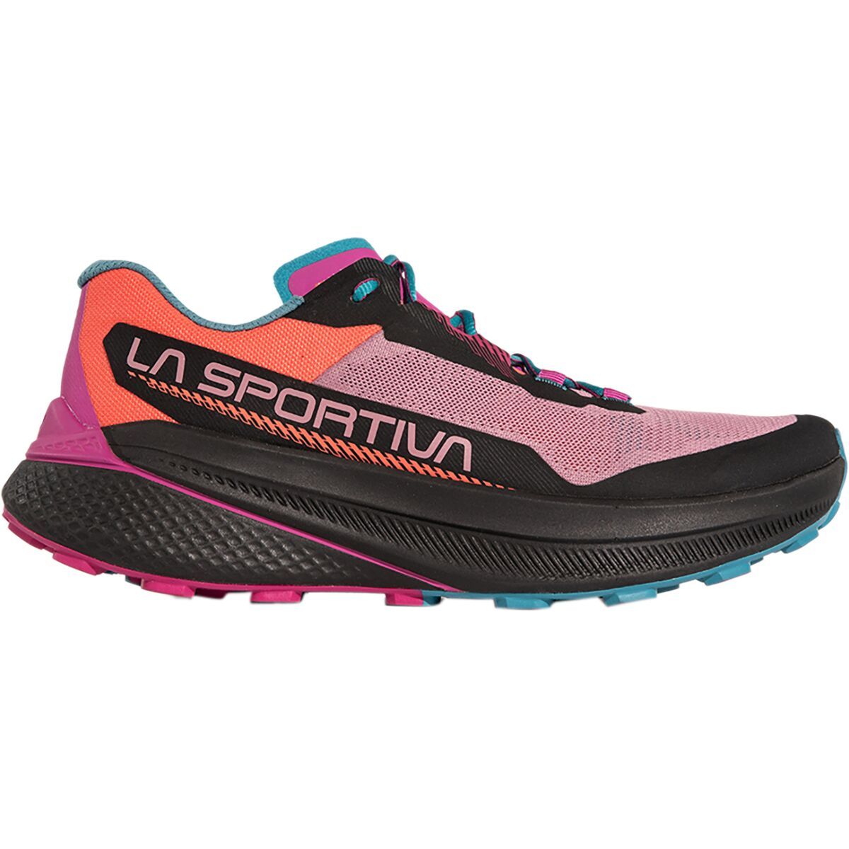 La Sportiva Prodigio Trail Running Shoe - Women's Rose/Springtime, 37.0