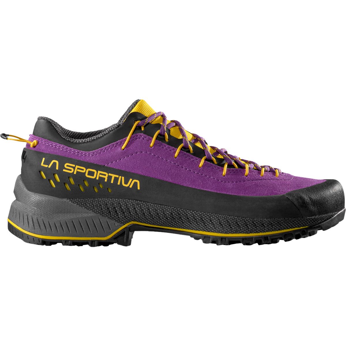 Image of La Sportiva TX4 Evo Approach Shoe - Women's Purple/Yellow, 40.5