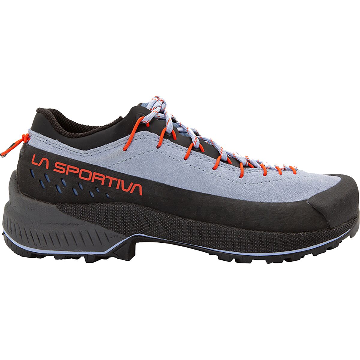 Image of La Sportiva TX4 Evo Approach Shoe - Women's Stone Blue/Cherry Tomato, 36.5